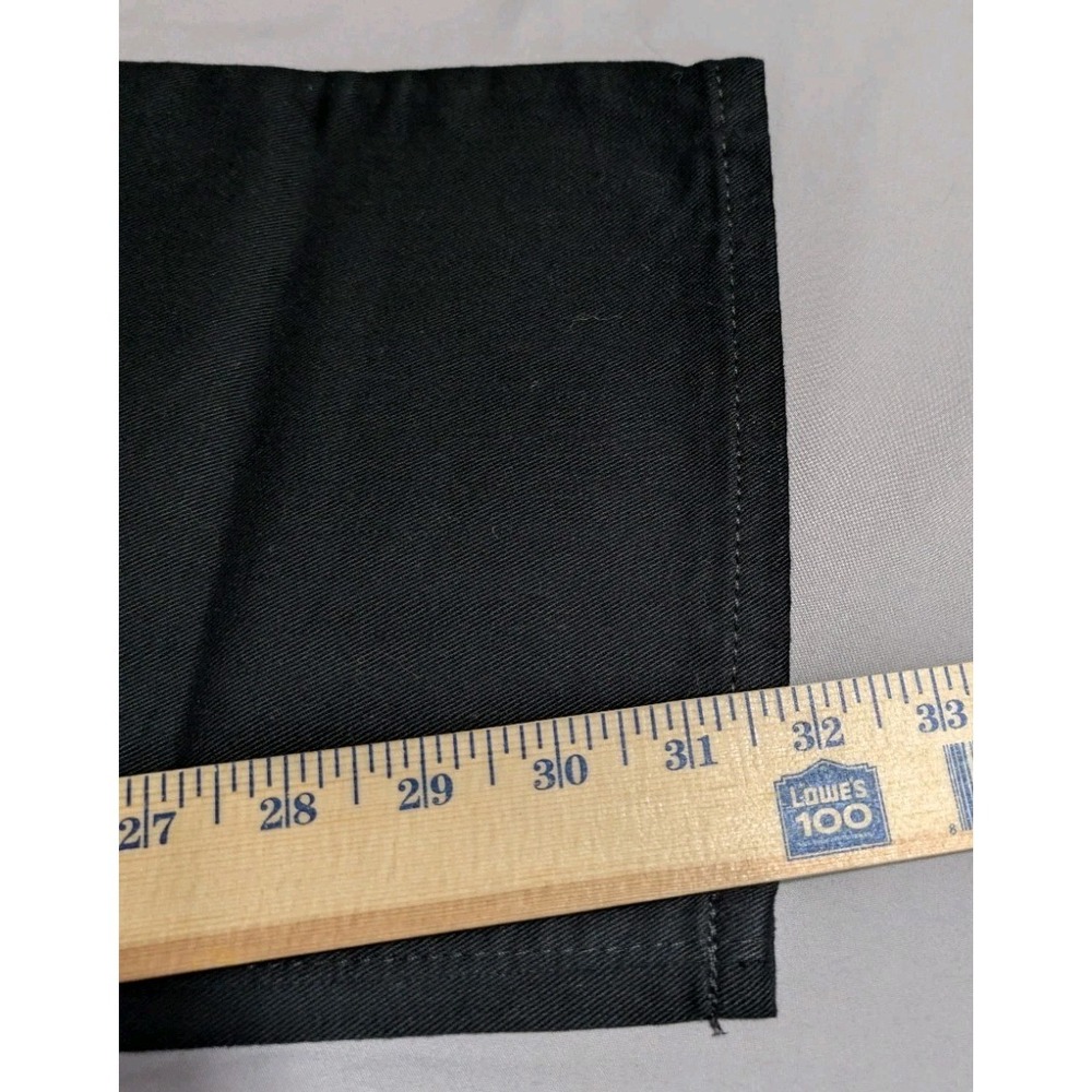 Gap Jeans Size 40x32 Mens Straight Mid Rise Dark Wash Black Denim - Picture 7 of 10